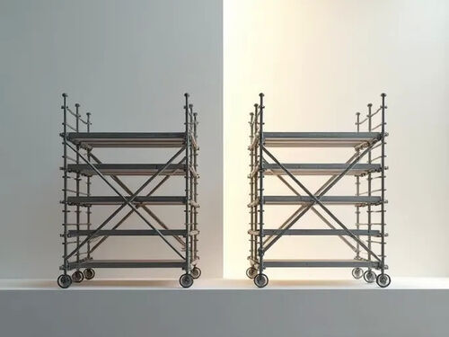 Ultimo blog dell'azienda Scaffalature a anello contro scaffalature a cuplock Differenze chiave per i costruttori