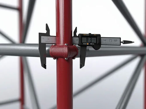 Ultimo blog dell'azienda Tubi in acciaio per impalcature Lo standard 483 mm nella costruzione