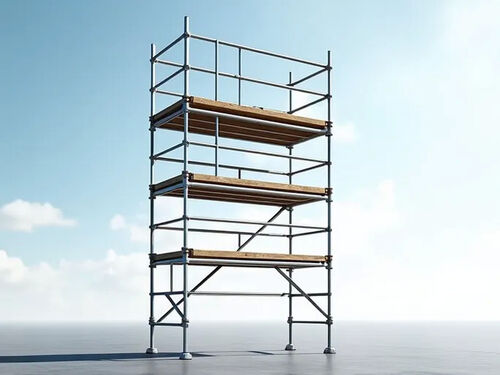 Ultimo blog dell'azienda Gli impalcaturi a scala Hframe degli Stati Uniti aumentano la sicurezza per il lavoro in alta quota