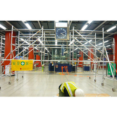 Scaffalature mobili durevoli per la manutenzione delle stazioni
