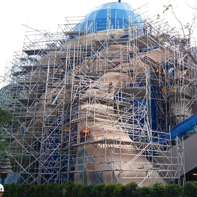 Un buon prezzo. 50.8 mm di diametro Scaffolding in lega di alluminio leggero per ingegneria complessa in linea