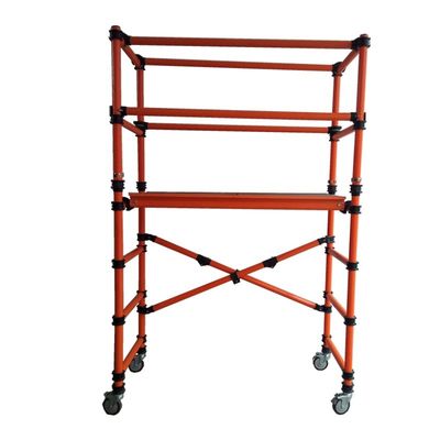 Un buon prezzo. Anodized Aluminium Scaffold Tower Easy Assembling Portable Lightweight Durable Platform for Construction Maintenance and Industrial in linea