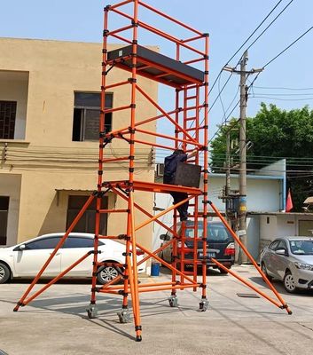 Un buon prezzo. 2-20m Scaffolding isolata Torri mobili di scaffolding in fibra di vetro per ingegneria elettrica in linea