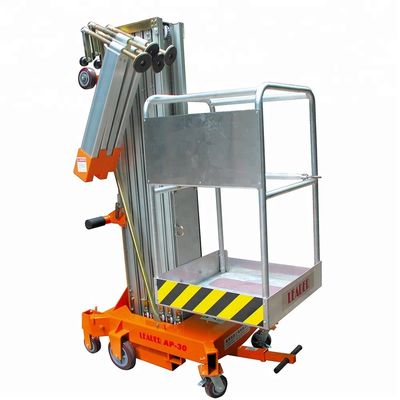 Un buon prezzo. Allevamento in materiale di alluminio resistente piattaforma di sollevamento verticale per singolo uomo in linea