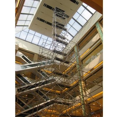 Un buon prezzo. 50.8mm Diametro Scaffold in alluminio Torre 39m Altezza 3,2m Spessore Scaffolding Ringlock in linea