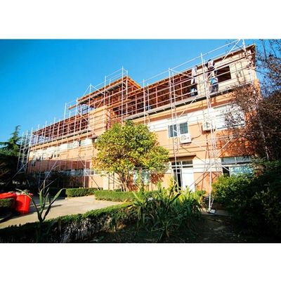 Un buon prezzo. 1.8mm Spessore In alluminio Scaffold Tower Building Ringlock Tubular Scaffolding System in linea