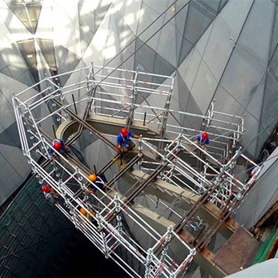 Un buon prezzo. Sistema di impalcatura a cuplock sospeso in alluminio per la manutenzione degli edifici in linea
