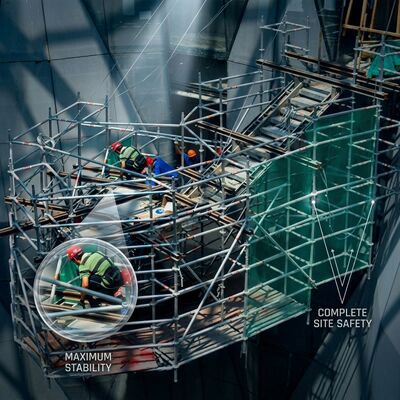 Un buon prezzo. Ordine di magazzino Prelievo di scaffalature in alluminio Torre ripiegabile Mensola di lavoro Controllo centralizzato dei freni Contatore digitale in linea